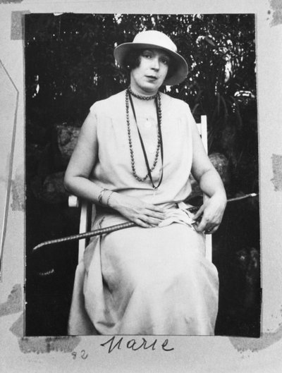 Marie Laurencin, from the Marcel Jouhandeau Album by French Photographer